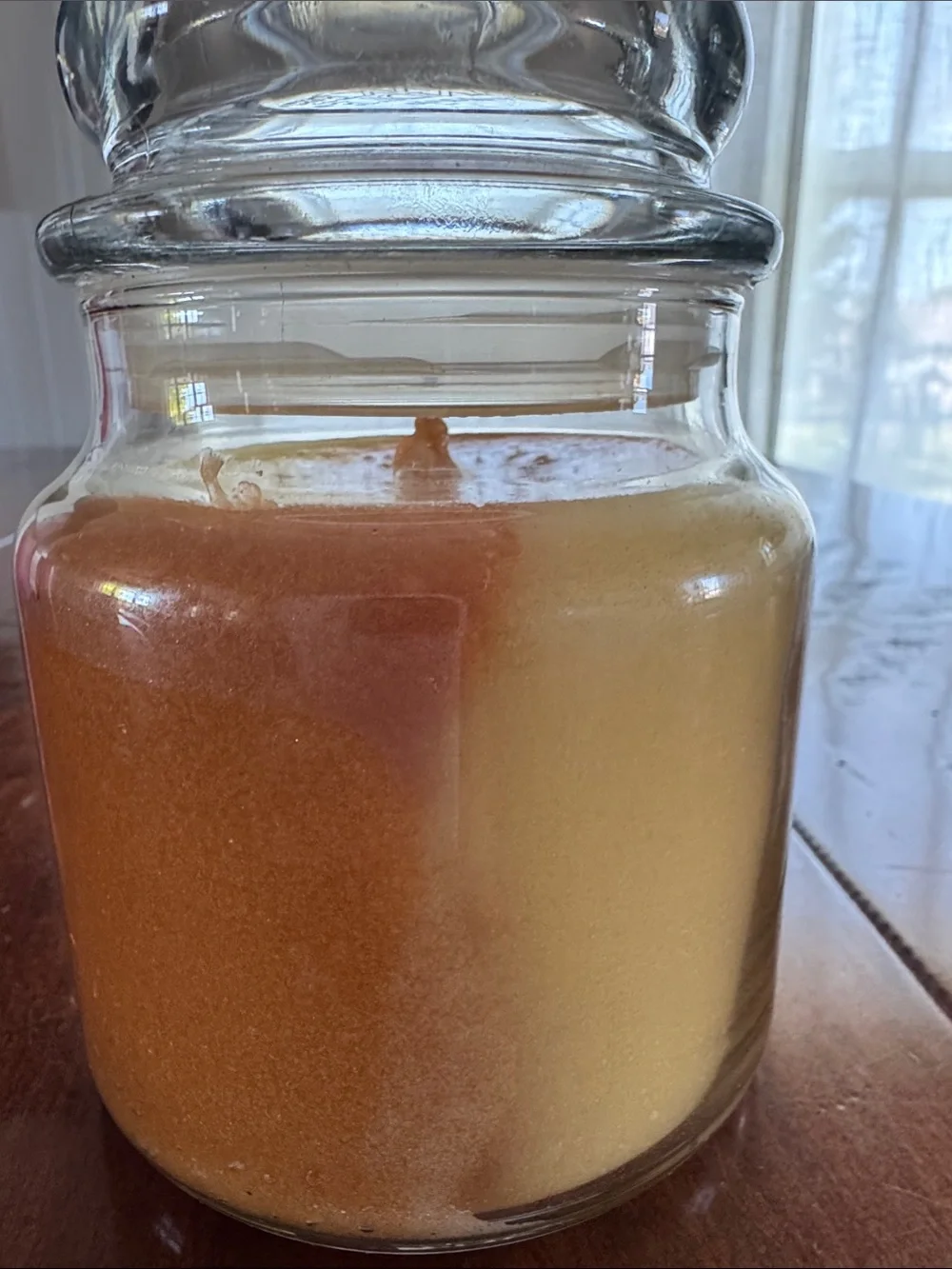 Yankee Candle Cookie Swap Jar - Orange and Cream Label